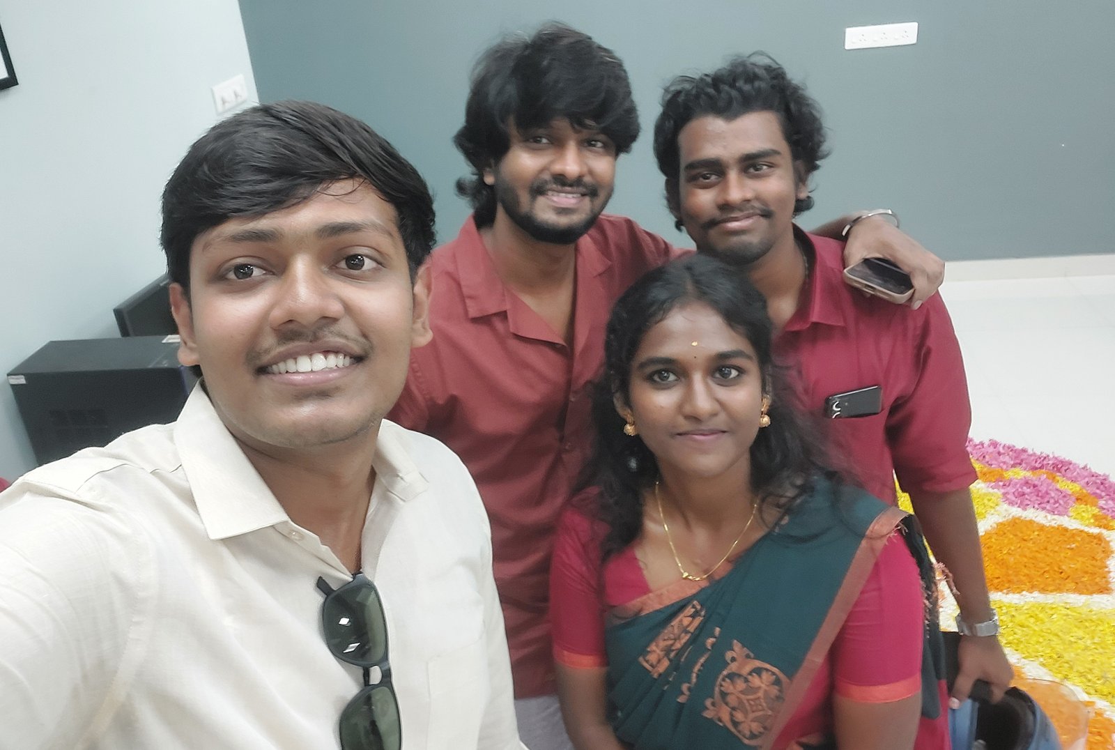 A celebration with loved ones